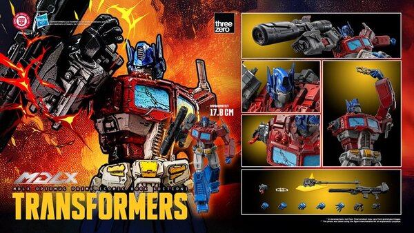 Threezero Transformers MDLX Action Figure Optimus Prime (Comic Book Edition) 18 cm Threezero Transformers MDLX Action Figure Optimus Prime (Comic Book Edition) 18 cm
