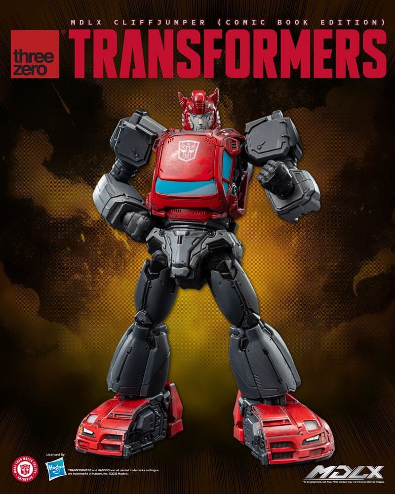 Threezero Transformers MDLX Action Figure Cliffjumper (Comic Book Edition) 12 cm