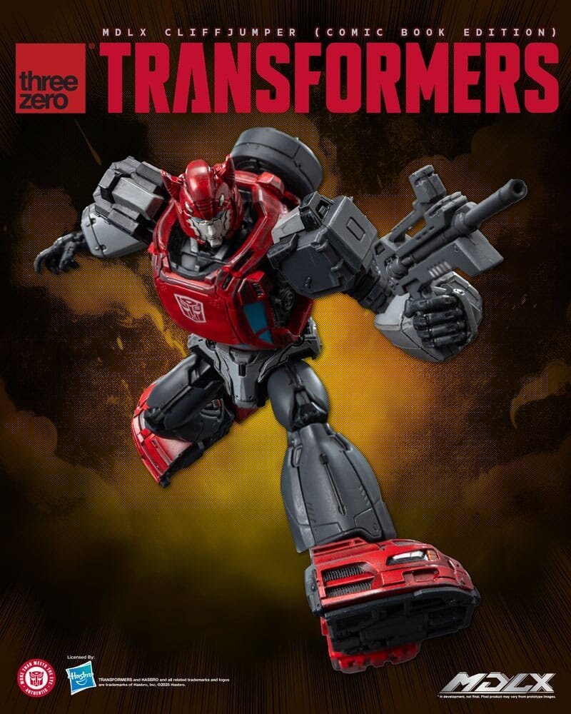 Threezero Transformers MDLX Action Figure Cliffjumper (Comic Book Edition) 12 cm