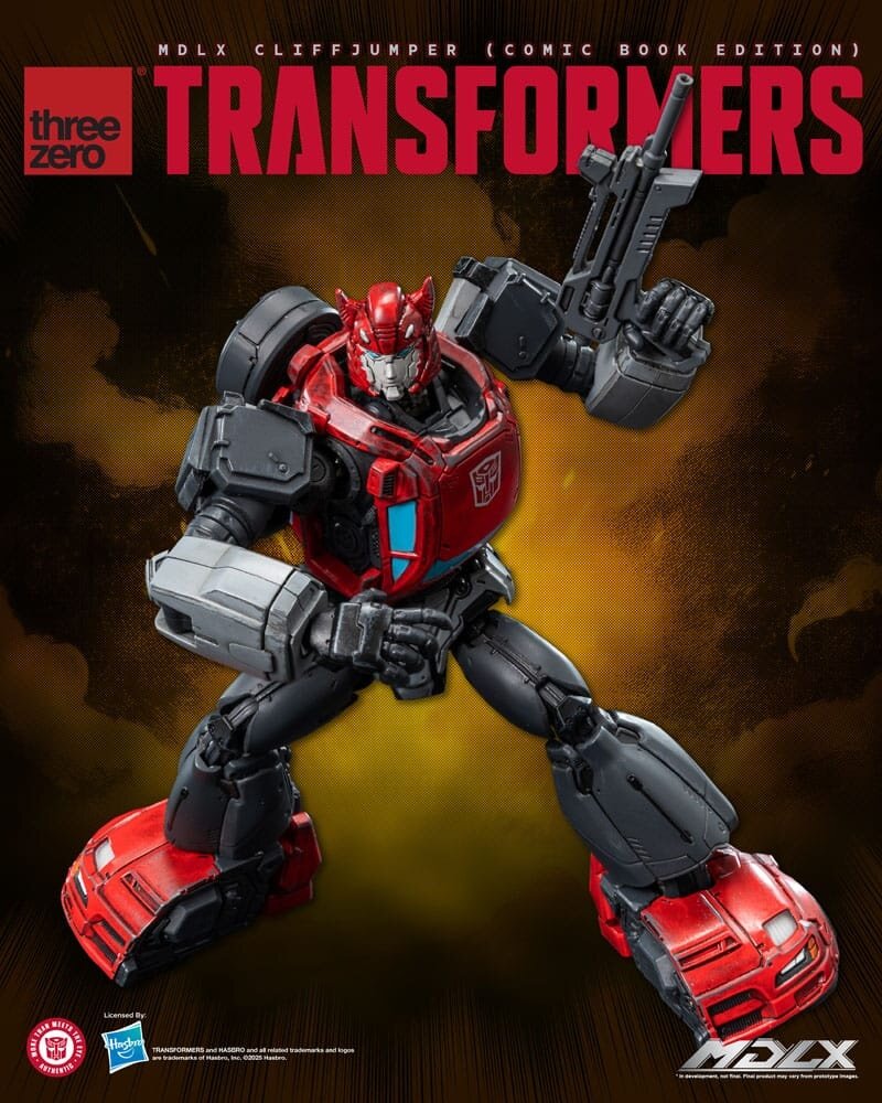 Threezero Transformers MDLX Action Figure Cliffjumper (Comic Book Edition) 12 cm