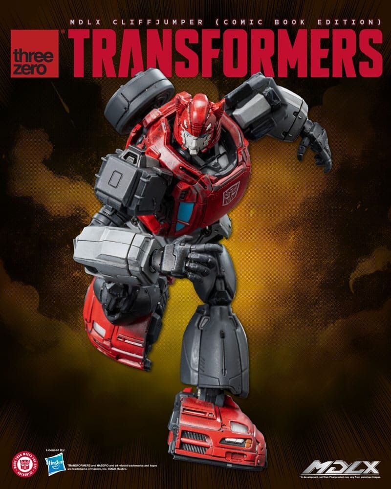 Threezero Transformers MDLX Action Figure Cliffjumper (Comic Book Edition) 12 cm