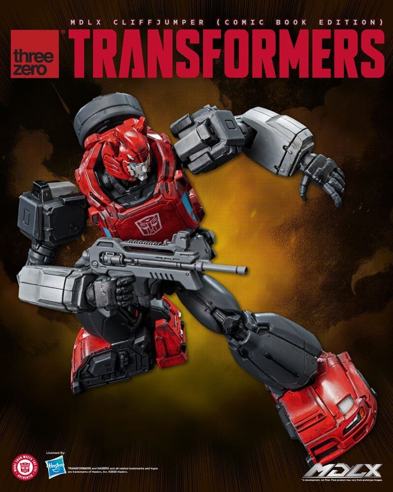 Threezero Transformers MDLX Action Figure Cliffjumper (Comic Book Edition) 12 cm