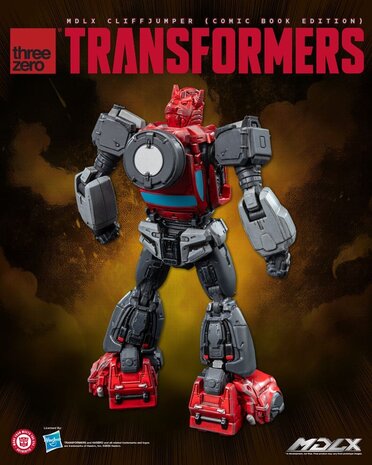 Threezero Transformers MDLX Action Figure Cliffjumper (Comic Book Edition) 12 cm