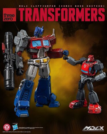 Threezero Transformers MDLX Action Figure Cliffjumper (Comic Book Edition) 12 cm