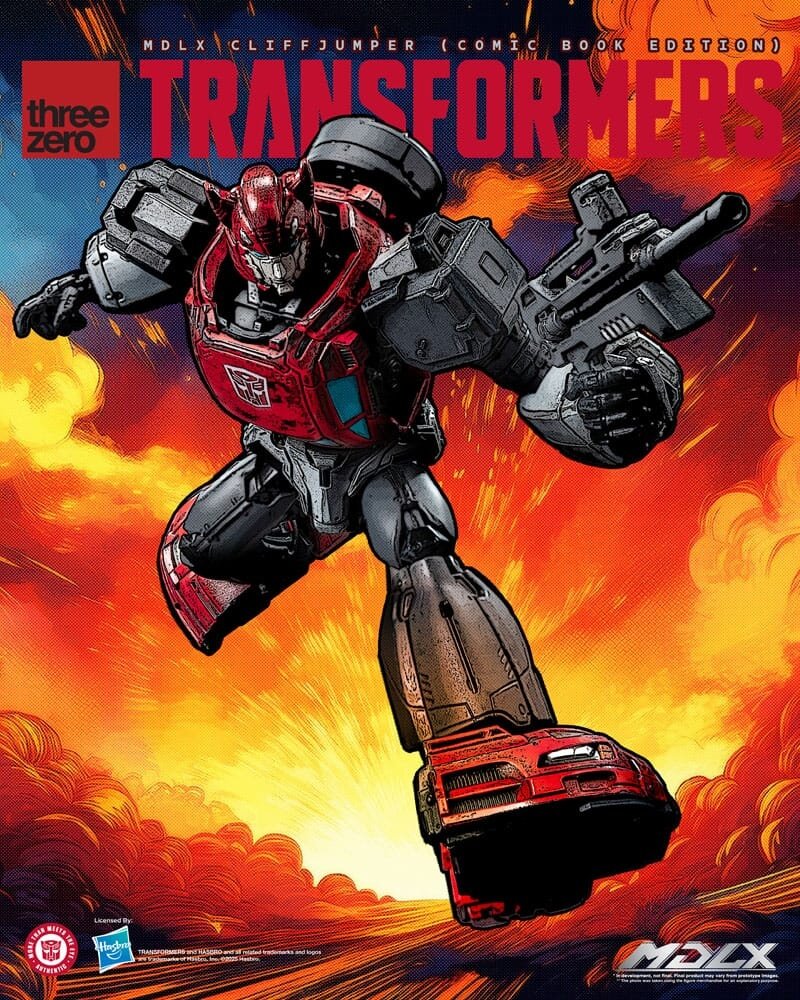 Threezero Transformers MDLX Action Figure Cliffjumper (Comic Book Edition) 12 cm