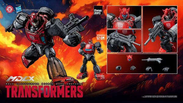 Threezero Transformers MDLX Action Figure Cliffjumper (Comic Book Edition) 12 cm