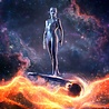 Iron Studios Fantastic Four Art Scale Statue 1/10 Silver Surfer 27 cm Iron Studios Fantastic Four Art Scale Statue 1/10 Silver Surfer 27 cm