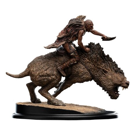 Weta Workshop Lord of the Rings Mini Statue Sharkû on Warg 18 cm
