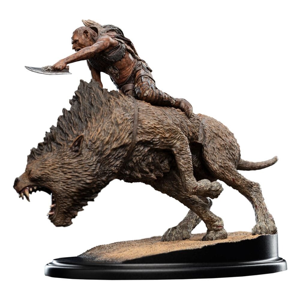 Weta Workshop Lord of the Rings Mini Statue Sharkû on Warg 18 cm
