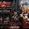 Prime 1 Studio Red Sonja Throne Legacy Collection Statue Statue 1/3 Red Sonja: Long Live the Queen Bonus Version 77 cm