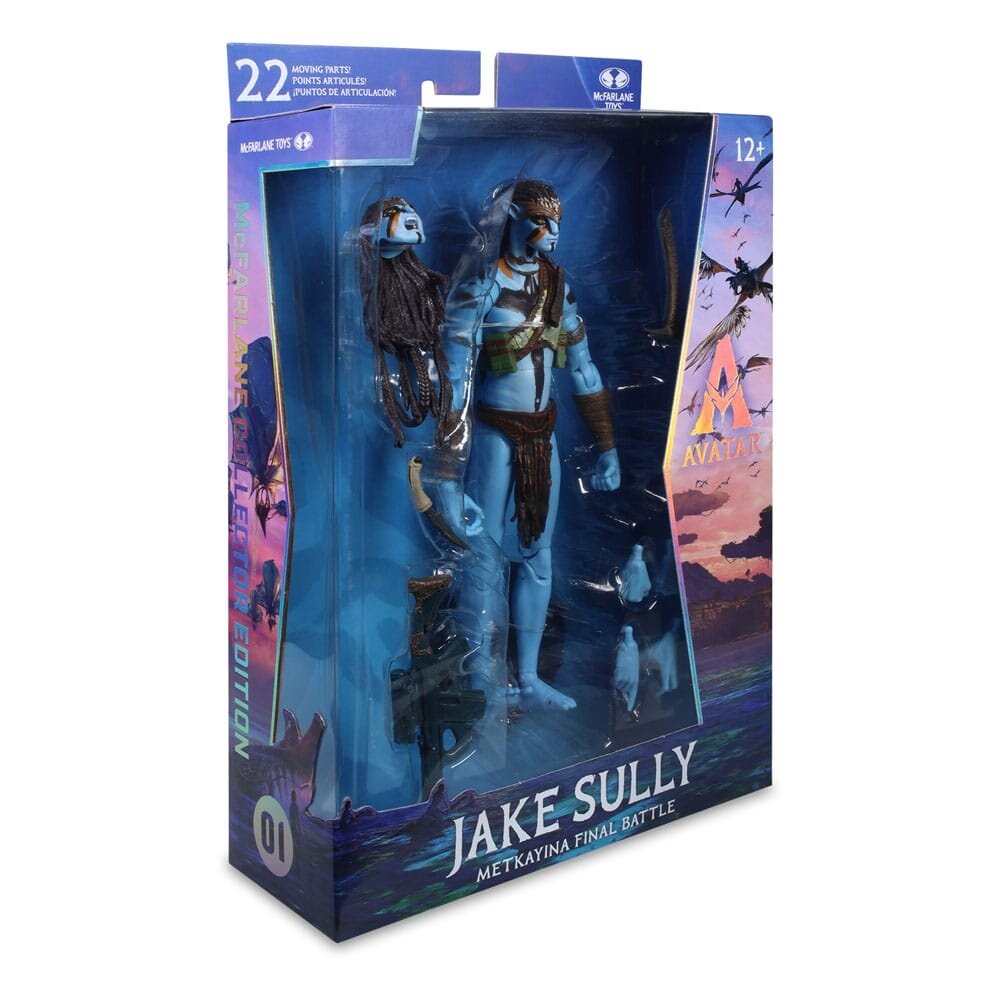 McFarlane Toys Avatar: Fire and Ash Action Figure Jake Sully (Metkayina Final Battle) 18 cm