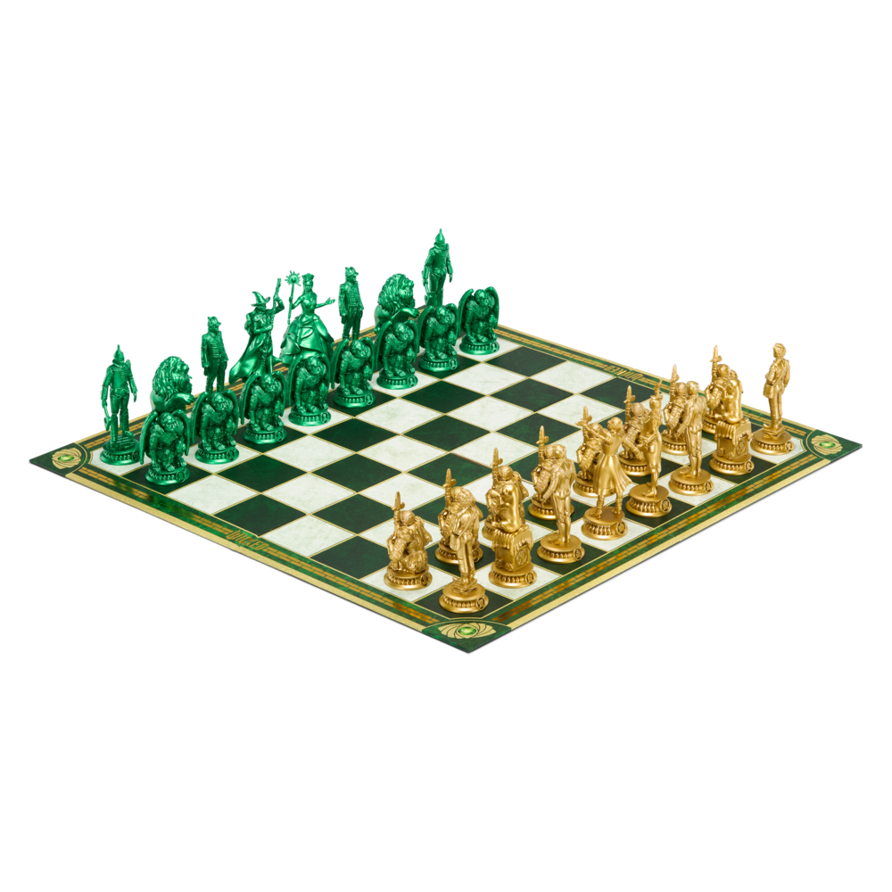 The Noble Collection Wicked Shiz vs. Emerald City Chess Set The Noble Collection Wicked Shiz vs. Emerald City Chess Set