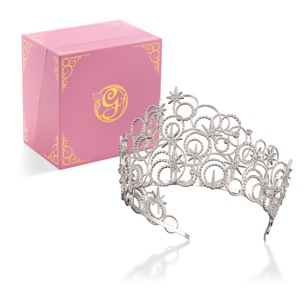 The Noble Collection Wicked Replica 1/1 Glinda's Bubble Crown Collectors Edition The Noble Collection Wicked Replica 1/1 Glinda's Bubble Crown Collectors Edition