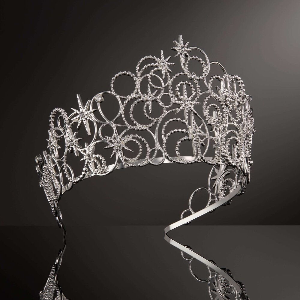 The Noble Collection Wicked Replica 1/1 Glinda's Bubble Crown Collectors Edition The Noble Collection Wicked Replica 1/1 Glinda's Bubble Crown Collectors Edition