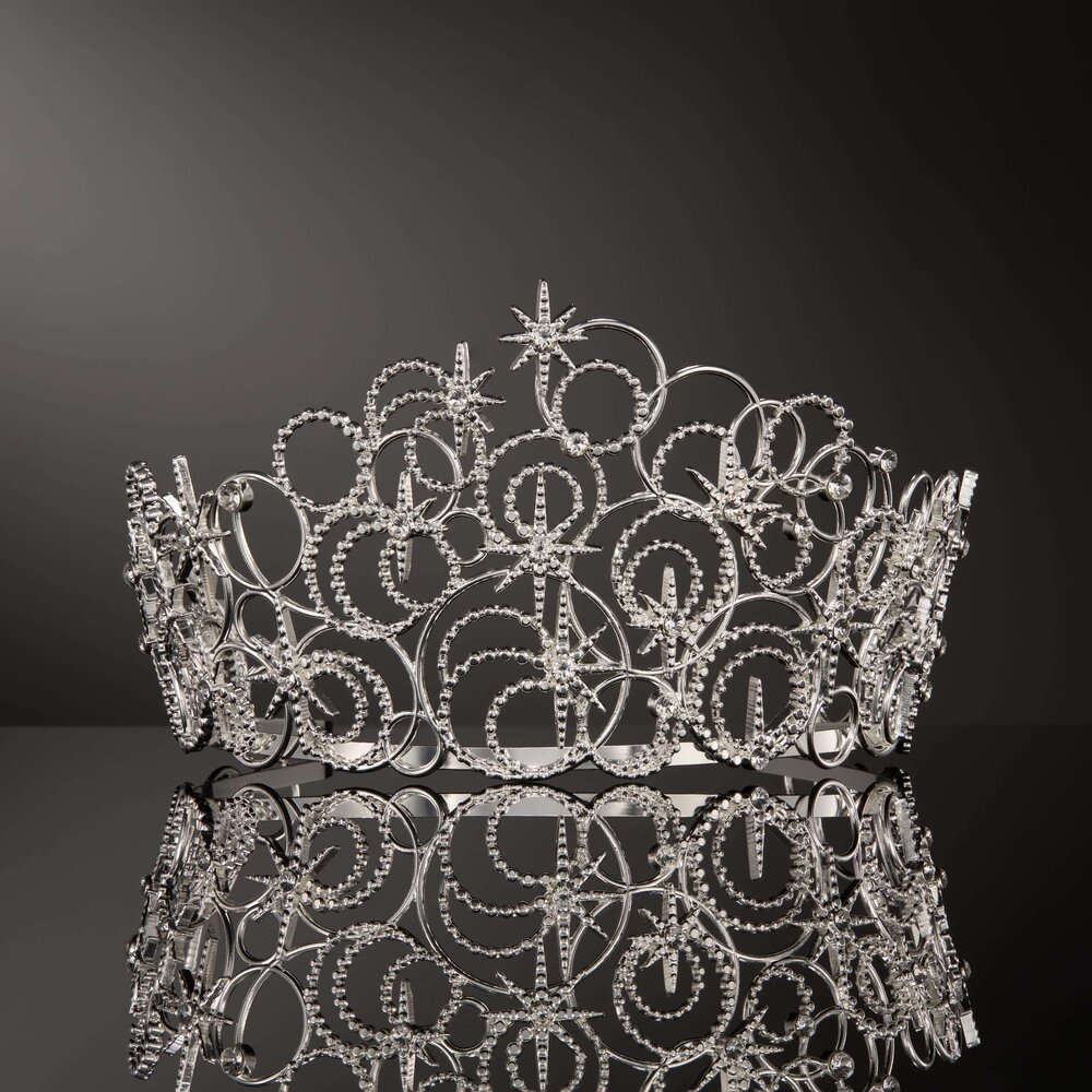 The Noble Collection Wicked Replica 1/1 Glinda's Bubble Crown Collectors Edition The Noble Collection Wicked Replica 1/1 Glinda's Bubble Crown Collectors Edition