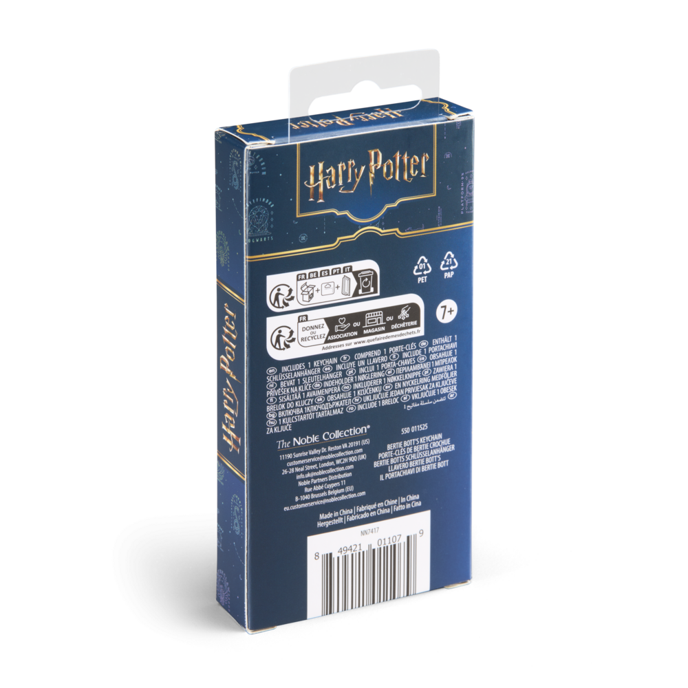 The Noble Collection Harry Potter Bertie Bott's Sleutelhanger The Noble Collection Harry Potter Bertie Bott's Sleutelhanger