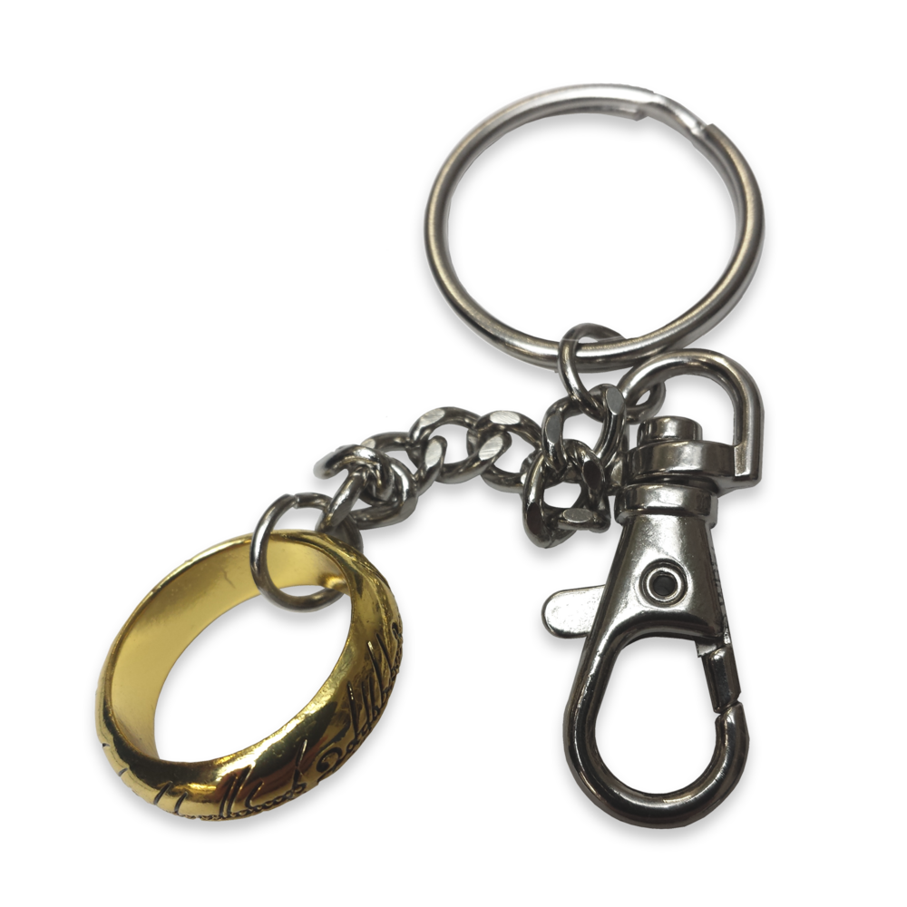 The Noble Collection Lord of the Rings The One Ring Keychain