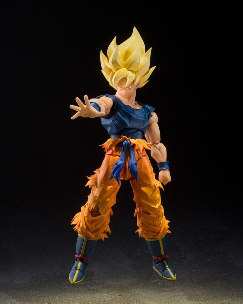 Tamashii Nations Dragon Ball Z S.H.Figuarts Action Figure Super Saiyan Son Goku (Fighter of Rage) 14 cm