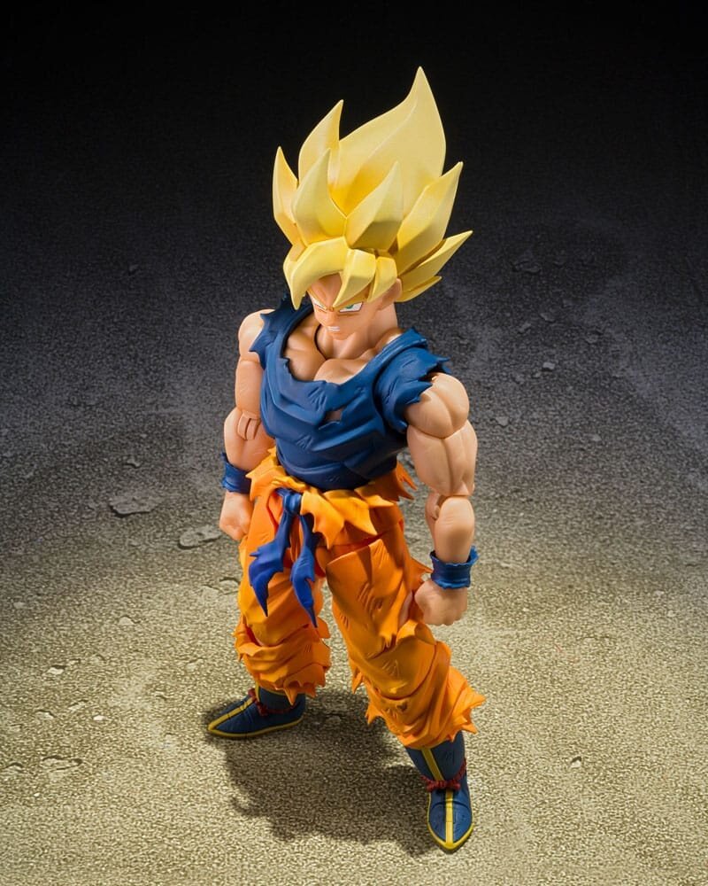 Tamashii Nations Dragon Ball Z S.H.Figuarts Action Figure Super Saiyan Son Goku (Fighter of Rage) 14 cm