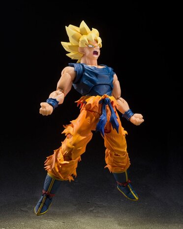 Tamashii Nations Dragon Ball Z S.H.Figuarts Action Figure Super Saiyan Son Goku (Fighter of Rage) 14 cm