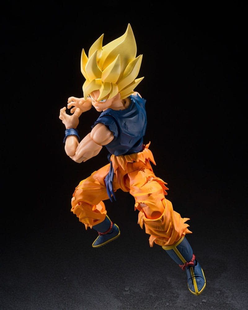 Tamashii Nations Dragon Ball Z S.H.Figuarts Action Figure Super Saiyan Son Goku (Fighter of Rage) 14 cm