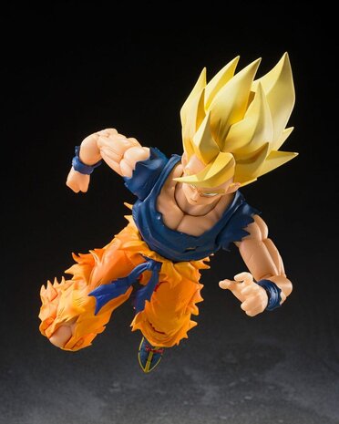 Tamashii Nations Dragon Ball Z S.H.Figuarts Action Figure Super Saiyan Son Goku (Fighter of Rage) 14 cm