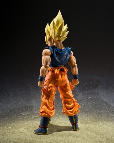 Tamashii Nations Dragon Ball Z S.H.Figuarts Action Figure Super Saiyan Son Goku (Fighter of Rage) 14 cm