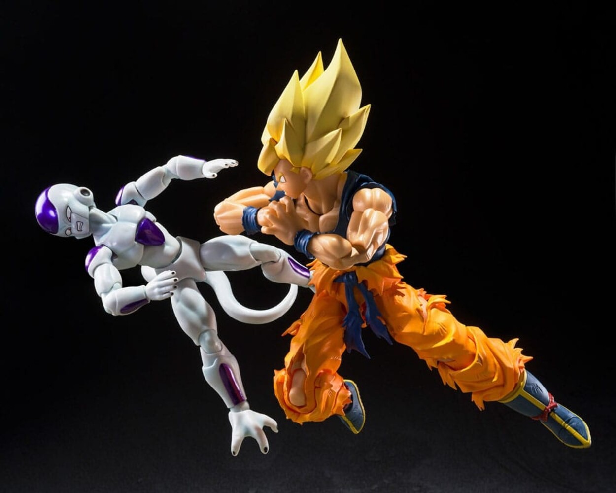 Tamashii Nations Dragon Ball Z S.H.Figuarts Action Figure Super Saiyan Son Goku (Fighter of Rage) 14 cm
