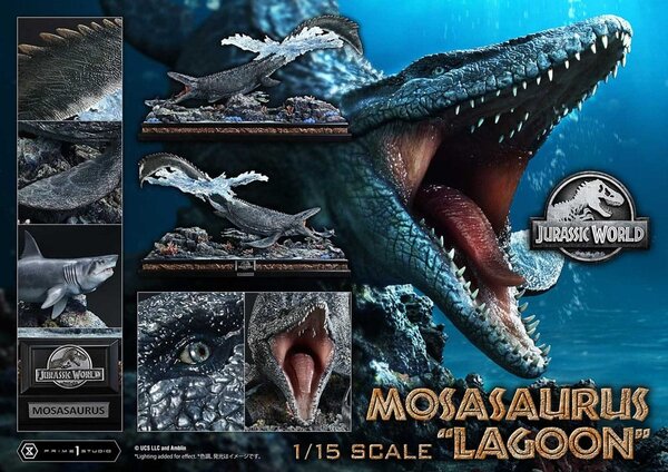 Prime 1 Studio Jurassic World Legacy Museum Collection Statue 1/15 Mosasaurus "Lagoon" 57 cm