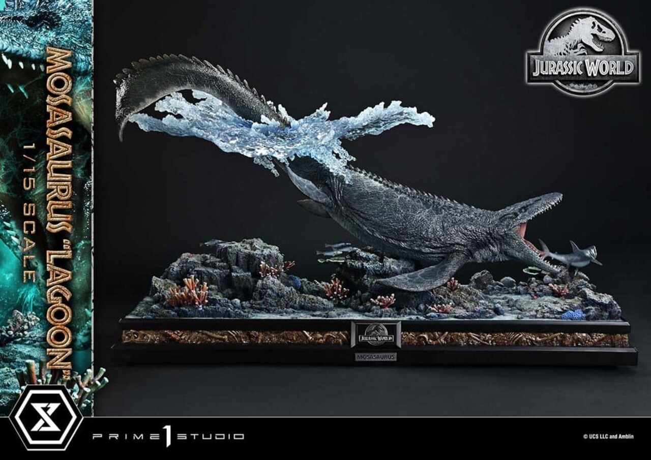 Prime 1 Studio Jurassic World Legacy Museum Collection Statue 1/15 Mosasaurus "Lagoon" Bonus Version 57 cm Prime 1 Studio Jurassic World Legacy Museum Collection Statue 1/15 Mosasaurus "Lagoon" Bonus Version 57 cm