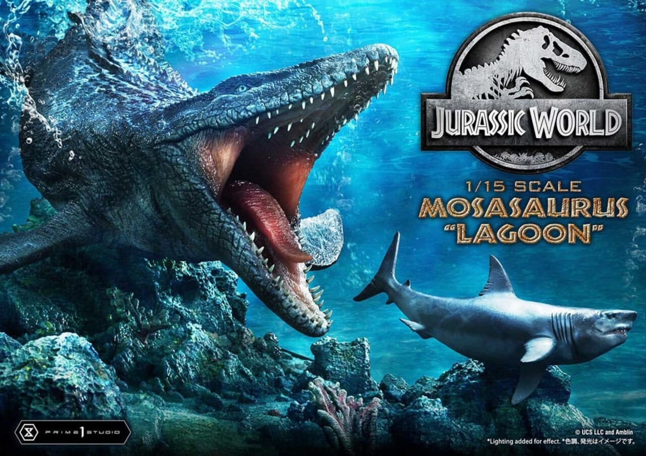 Prime 1 Studio Jurassic World Legacy Museum Collection Statue 1/15 Mosasaurus "Lagoon" Bonus Version 57 cm Prime 1 Studio Jurassic World Legacy Museum Collection Statue 1/15 Mosasaurus "Lagoon" Bonus Version 57 cm