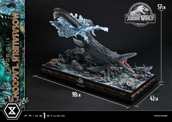 Prime 1 Studio Jurassic World Legacy Museum Collection Statue 1/15 Mosasaurus "Lagoon" Bonus Version 57 cm Prime 1 Studio Jurassic World Legacy Museum Collection Statue 1/15 Mosasaurus "Lagoon" Bonus Version 57 cm
