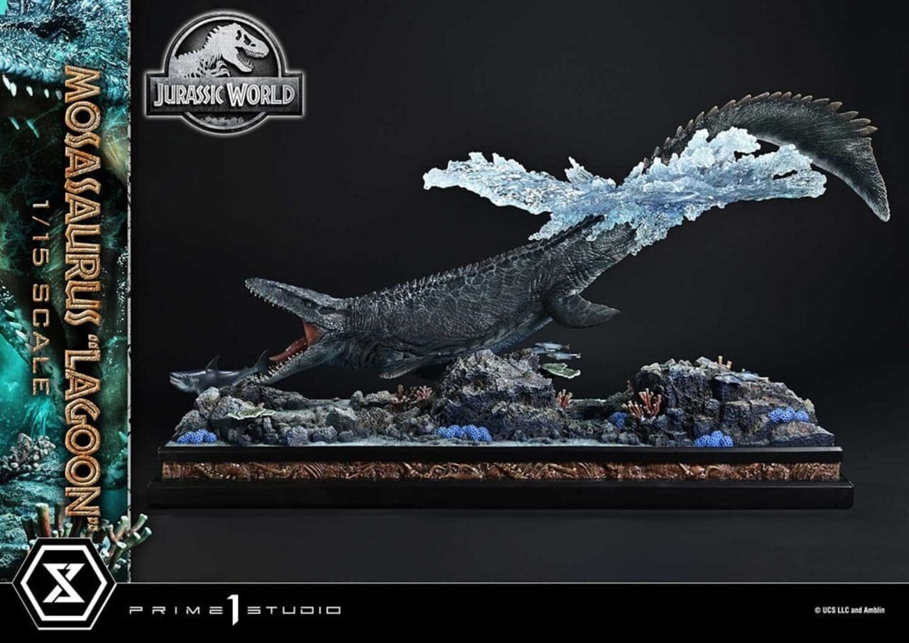 Prime 1 Studio Jurassic World Legacy Museum Collection Statue 1/15 Mosasaurus "Lagoon" Bonus Version 57 cm Prime 1 Studio Jurassic World Legacy Museum Collection Statue 1/15 Mosasaurus "Lagoon" Bonus Version 57 cm