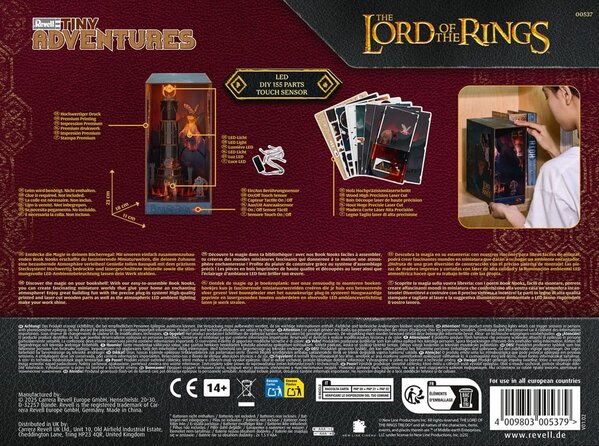 Revell The Lord of the Rings Tiny Adventures Book Nook Mini Diorama Barad-Dûr 23 cm Revell The Lord of the Rings Tiny Adventures Book Nook Mini Diorama Barad-Dûr 23 cm