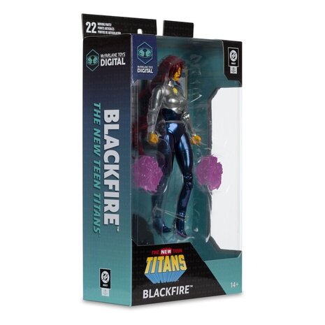 McFarlane Toys DC Direct McFarlane Toys Digital Action Figure Blackfire (The New Teen Titans) 18 cm McFarlane Toys DC Direct McFarlane Toys Digital Action Figure Blackfire (The New Teen Titans) 18 cm