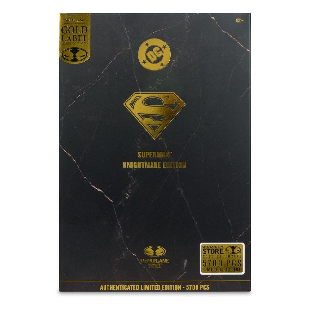 McFarlane Toys DC Multiverse Action Figure Superman (Future State) (Knightmare) (Gold Label) 18 cm McFarlane Toys DC Multiverse Action Figure Superman (Future State) (Knightmare) (Gold Label) 18 cm