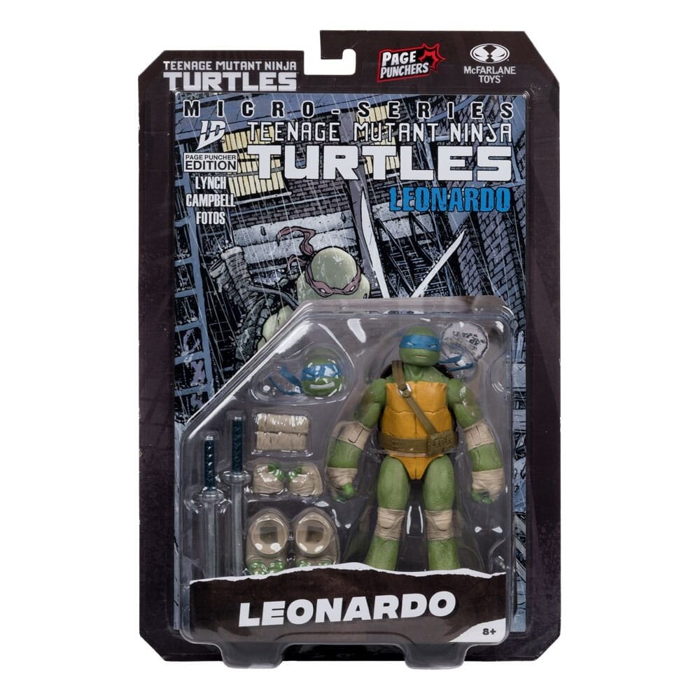 McFarlane Toys Teenage Mutant Ninja Turtles Page Punchers Action Figure Leonardo 13 cm McFarlane Toys Teenage Mutant Ninja Turtles Page Punchers Action Figure Leonardo 13 cm