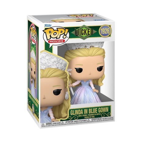 Funko Wicked POP! Vinyl Figure Glinda in Blue Gown #1926 Funko Wicked POP! Vinyl Figure Glinda in Blue Gown #1926