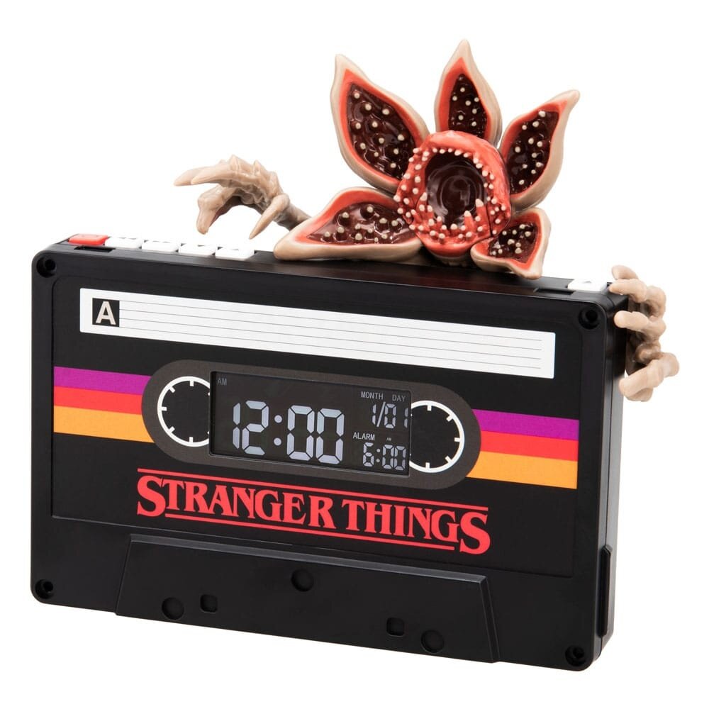 Stranger Things Demogorgon Cassette Alarmklok 15 Cm Planet Fantasy Stranger Things Demogorgon Cassette Alarmklok 15 Cm Planet Fantasy