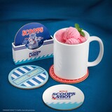 Cinereplicas Stranger Things Scoops Ahoy Onderzetters (4x) Cinereplicas Stranger Things Scoops Ahoy Onderzetters (4x)
