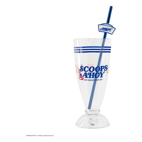 Cinereplicas Stranger Things Scoops Ahoy Milkshake Set Cinereplicas Stranger Things Scoops Ahoy Milkshake Set