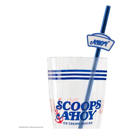 Cinereplicas Stranger Things Scoops Ahoy Milkshake Set Cinereplicas Stranger Things Scoops Ahoy Milkshake Set