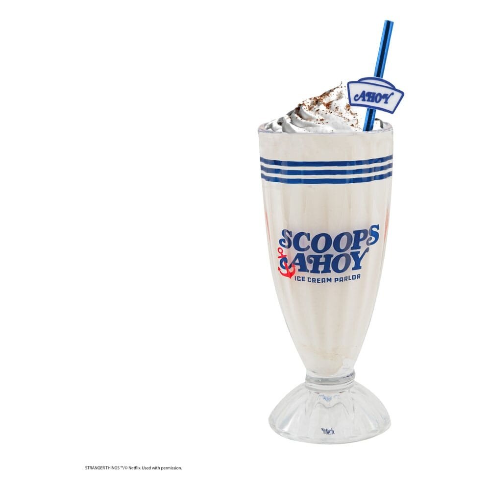 Cinereplicas Stranger Things Scoops Ahoy Milkshake Set Cinereplicas Stranger Things Scoops Ahoy Milkshake Set