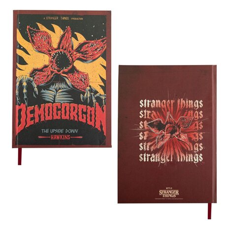 Cinereplicas Stranger Things Demogorgon Notebook
