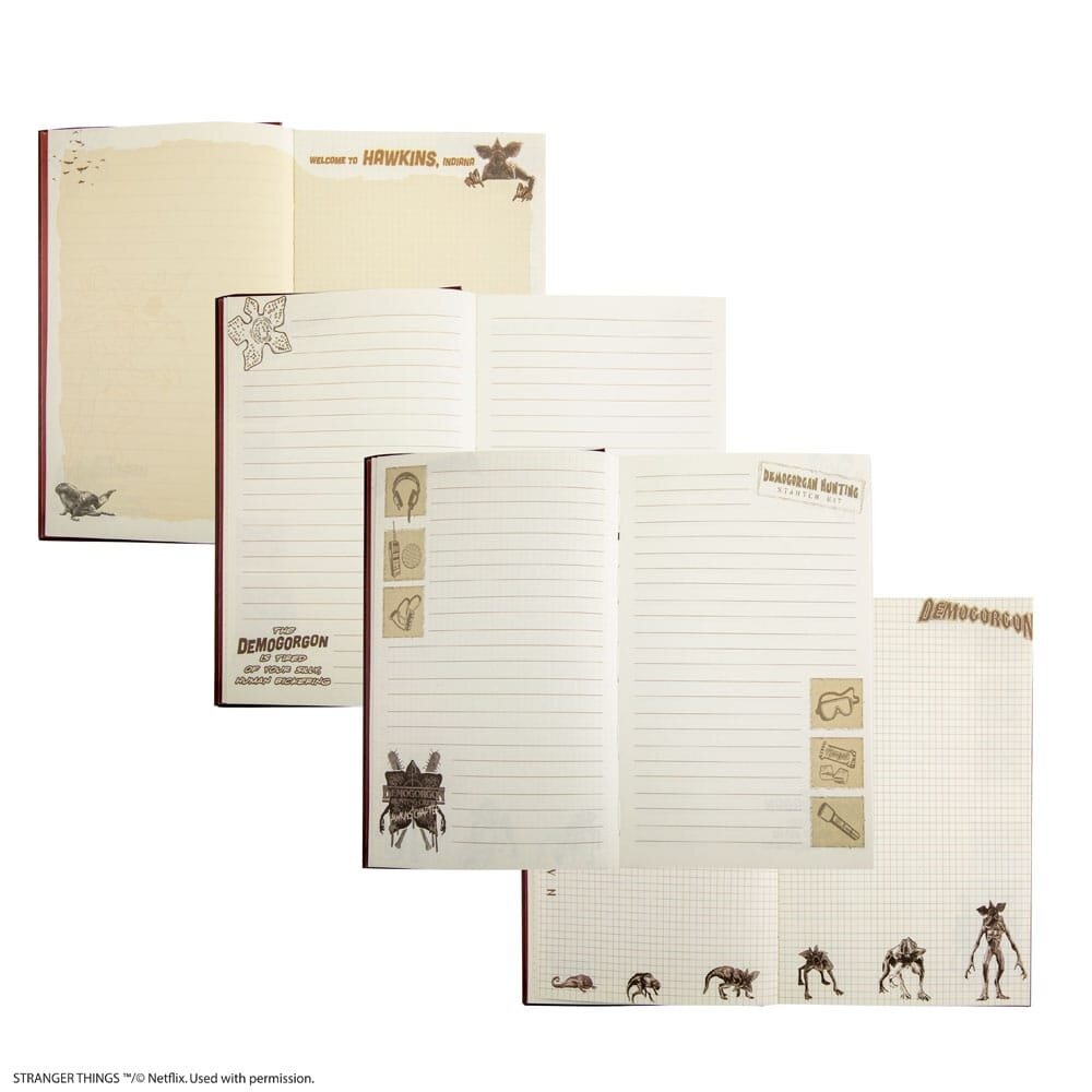 Cinereplicas Stranger Things Demogorgon Notebook