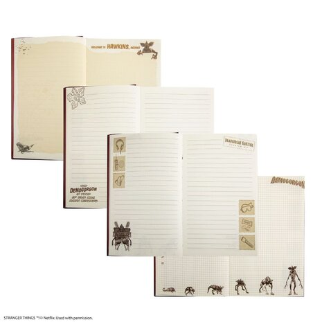 Cinereplicas Stranger Things Demogorgon Notebook