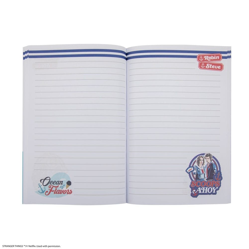 Cinereplicas Stranger Things Scoops Ahoy Notebook