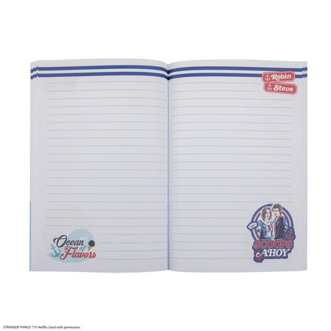 Cinereplicas Stranger Things Scoops Ahoy Notebook
