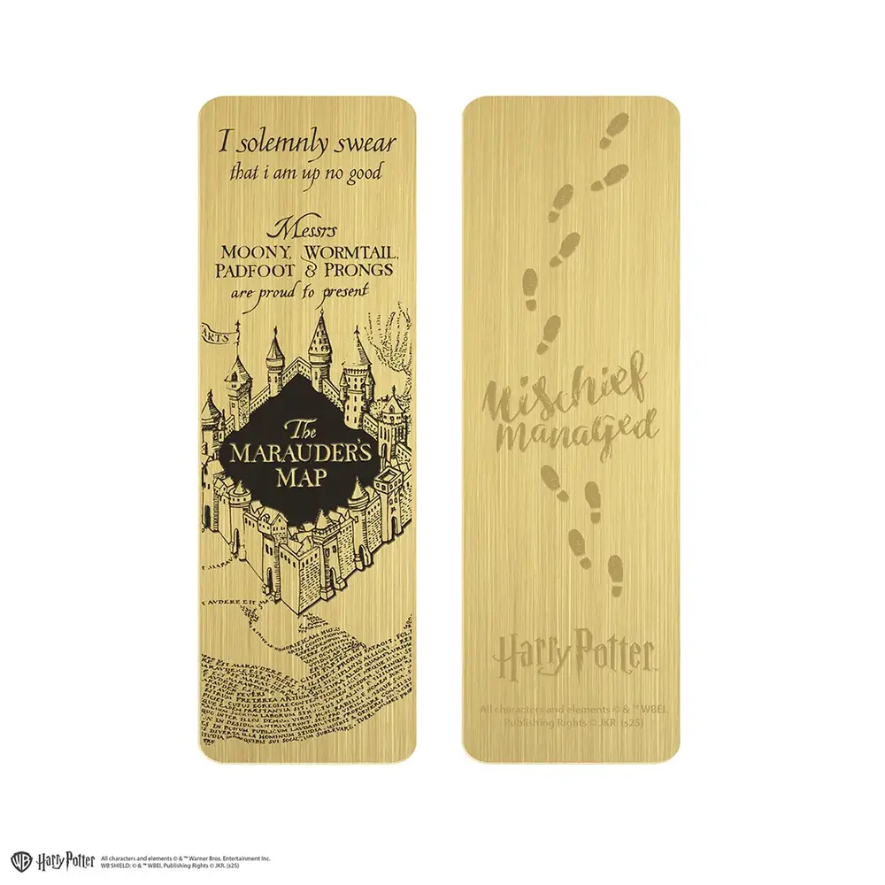 Cinereplicas Harry Potter The Marauder's Map Metalen Bladwijzer