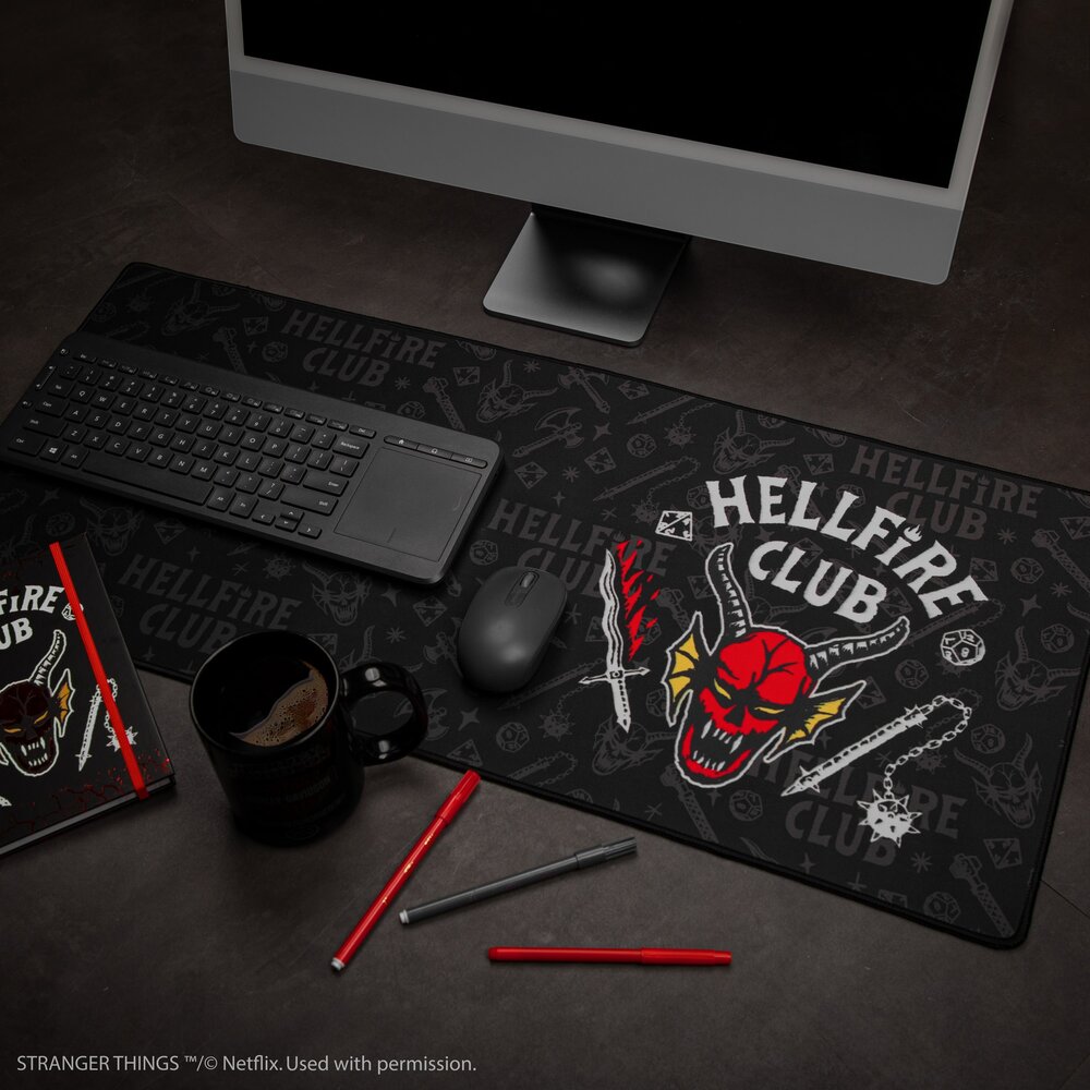 Cinereplicas Stranger Things Hellfire Club XL Mousepad